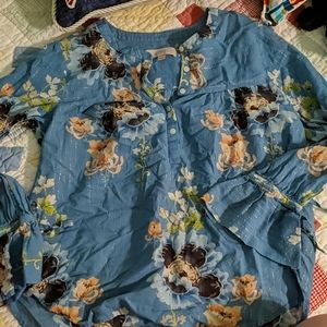 Floral LOFT blouse